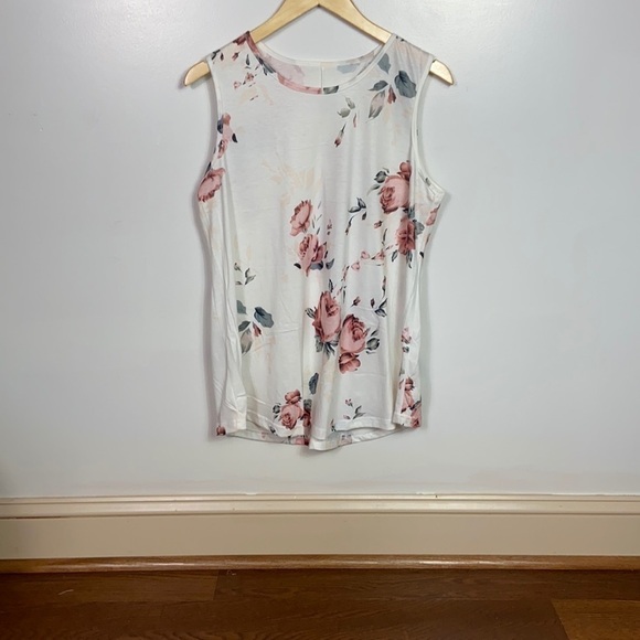 FLORAL tank top - Picture 2 of 5